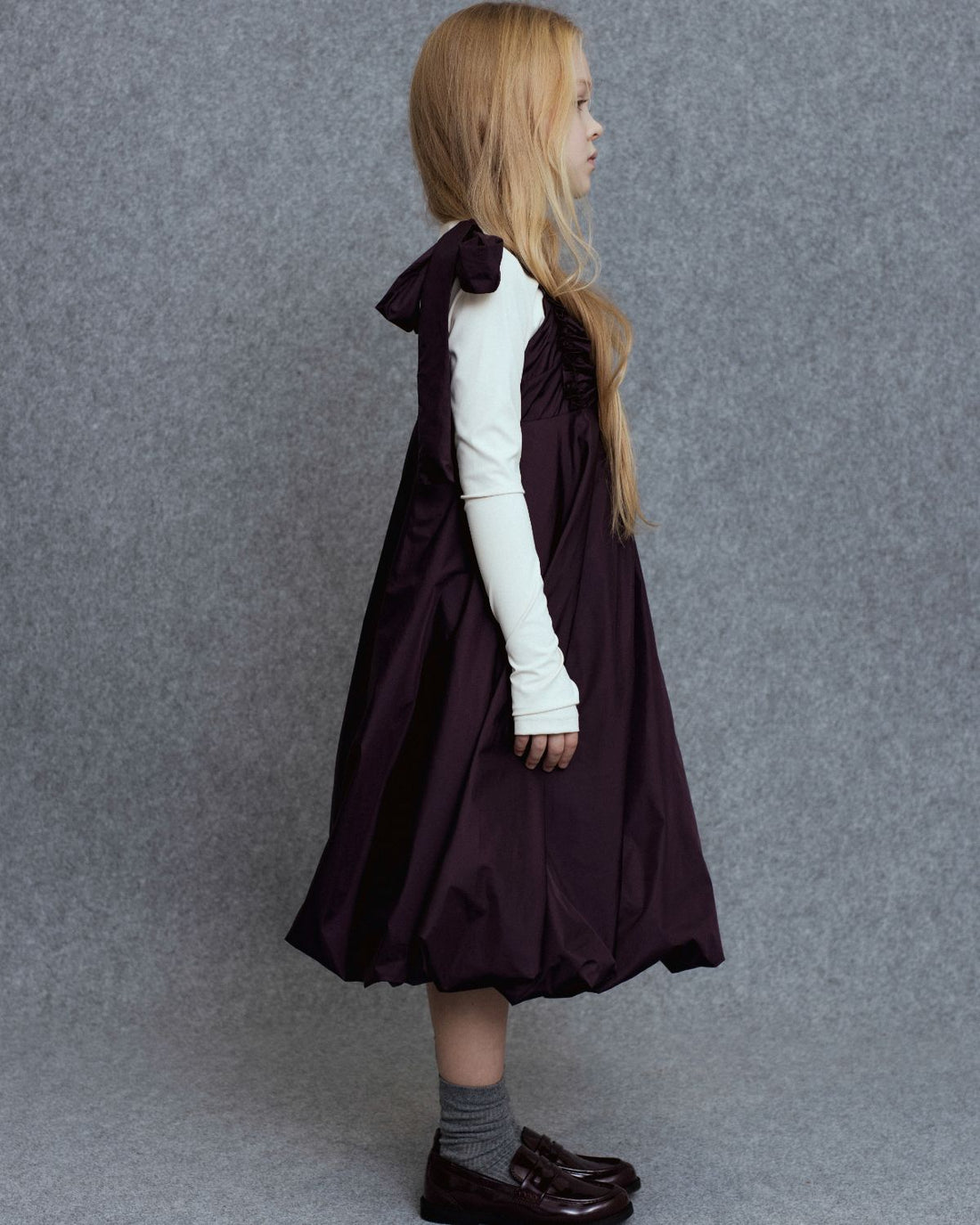 Iskar Dress - Eggplant