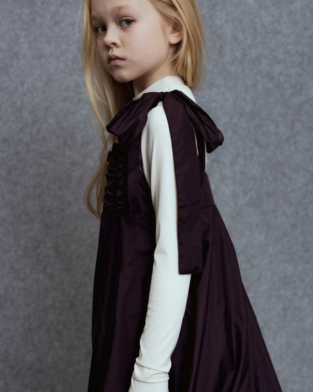 Iskar Dress - Eggplant
