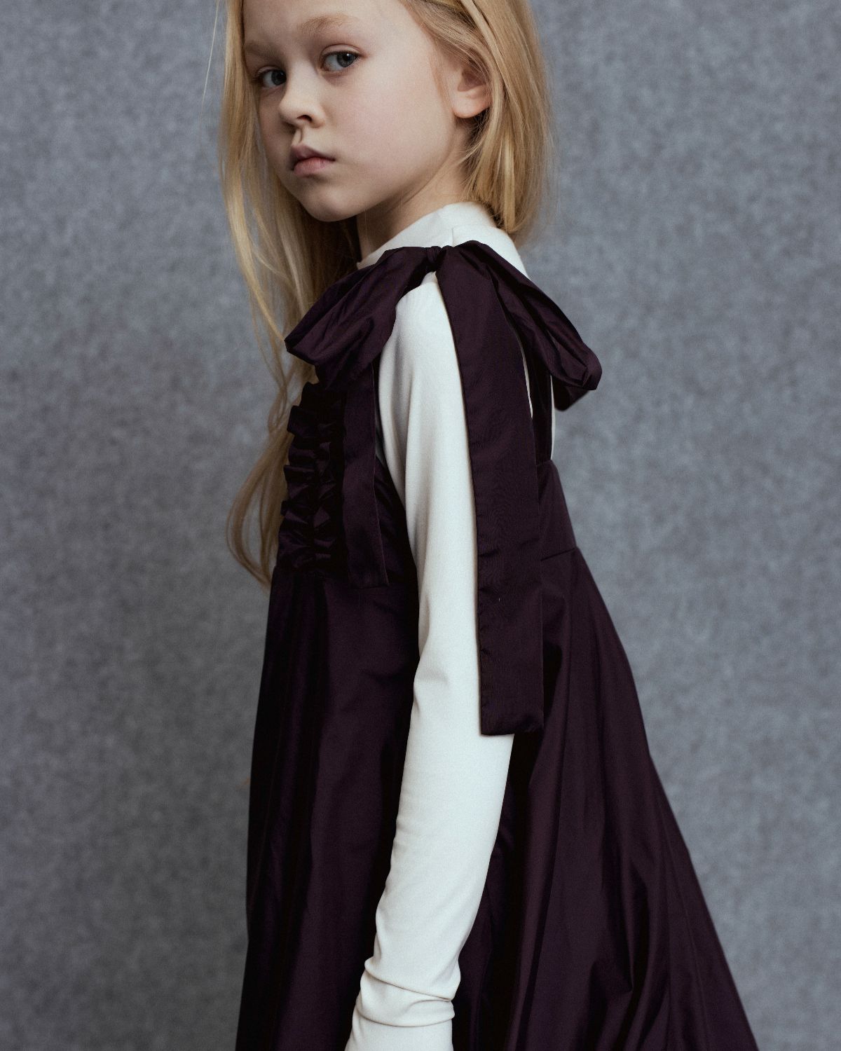 Iskar Dress - Eggplant