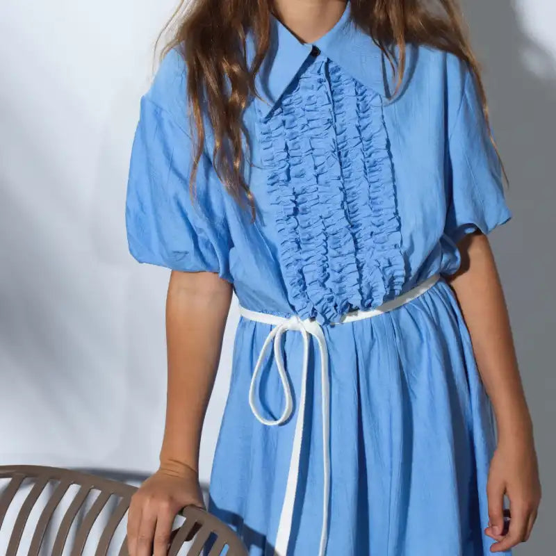 Aeolian Dress - Sky Blue