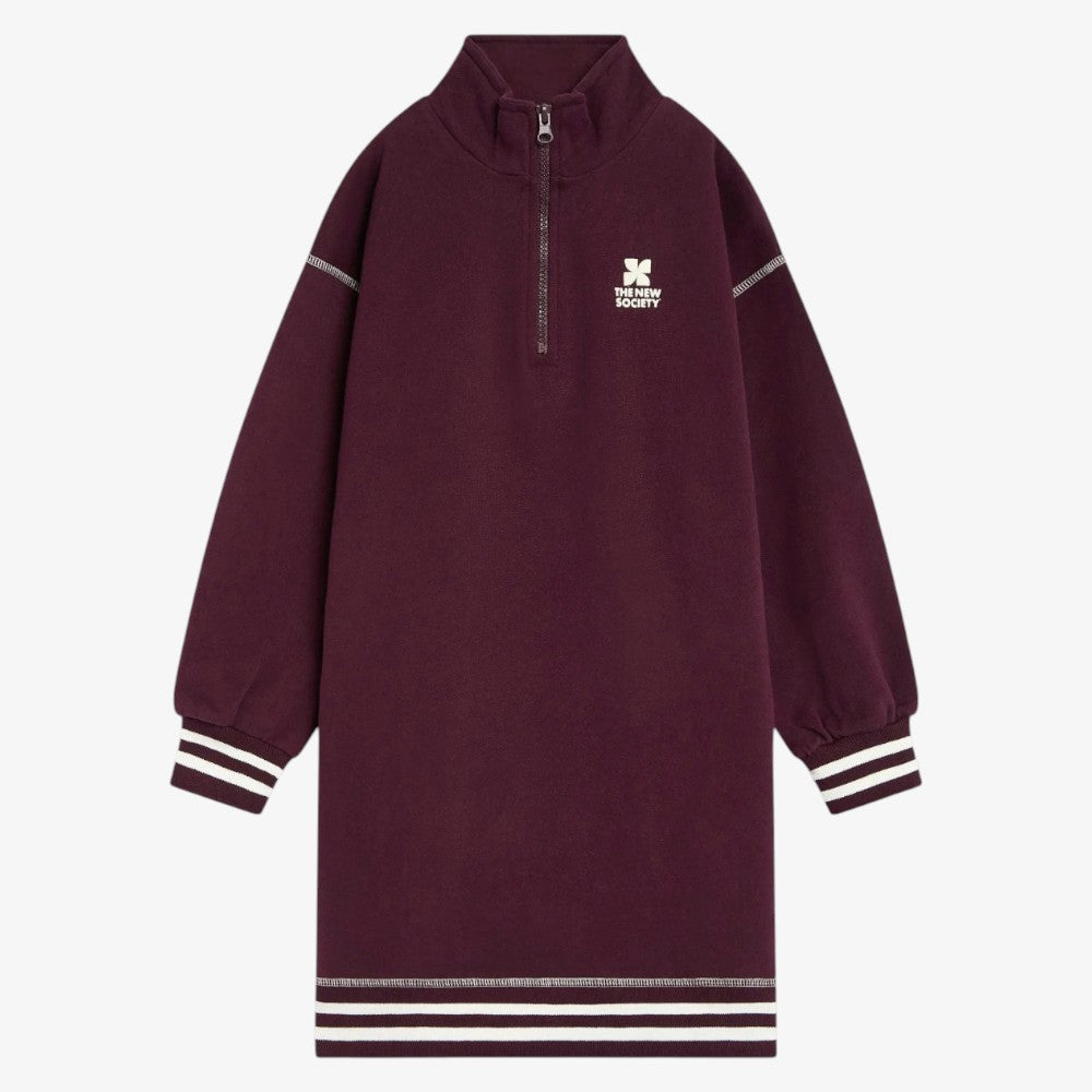 Whisper Dress - Wine