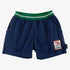 Embroidered Patch Shorts - Navy