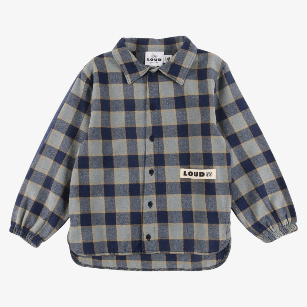 Clan Shirt - Indigo Check