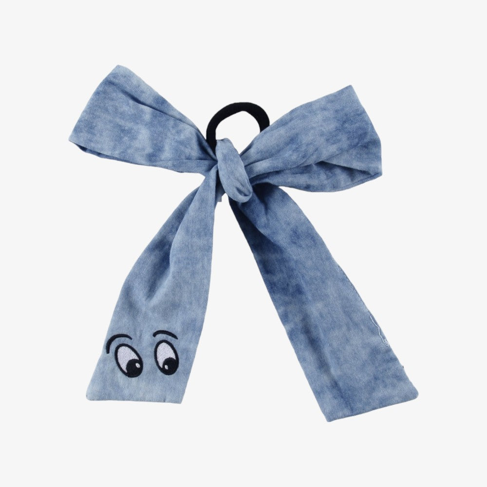 Hair Bow - Blue Dye