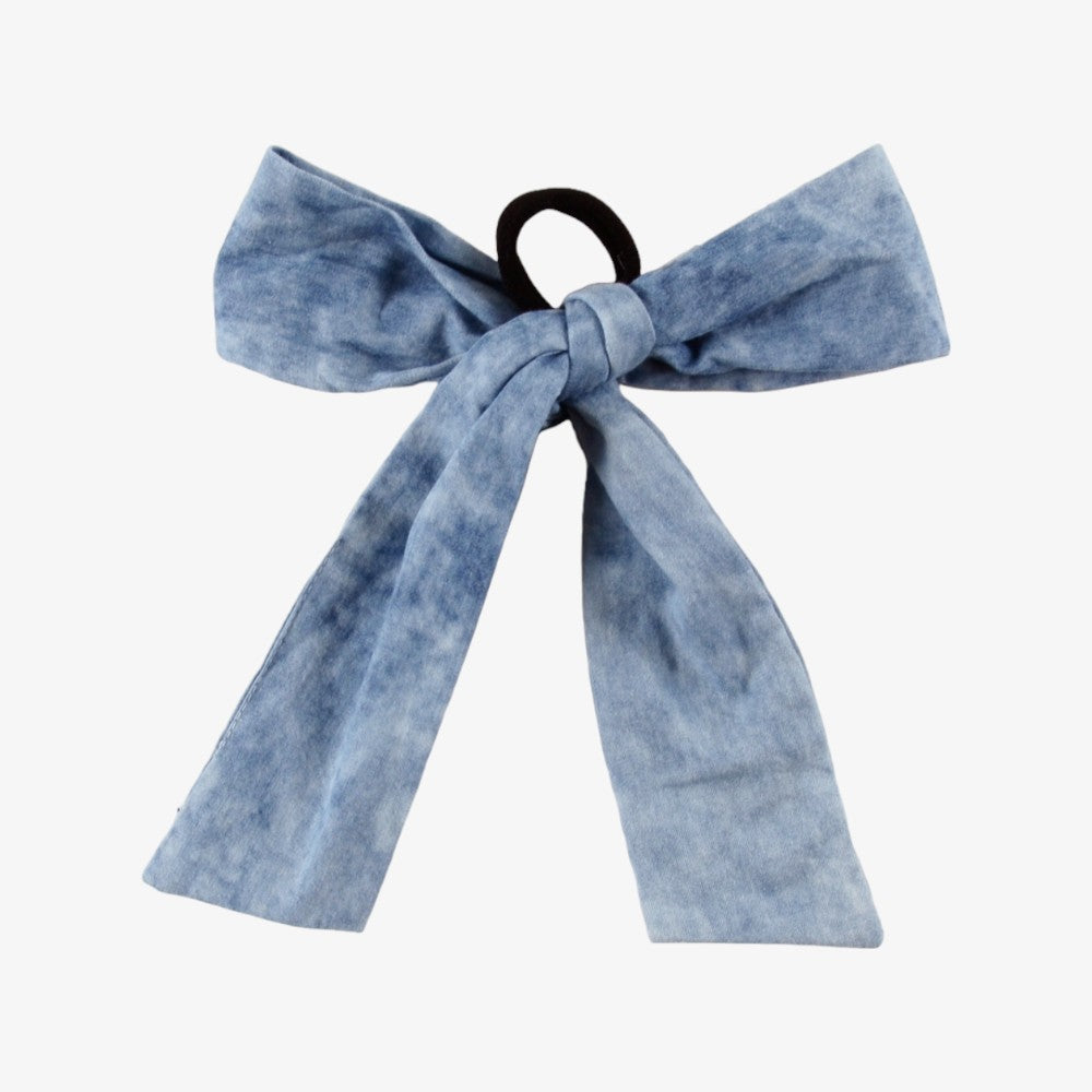 Hair Bow - Blue Dye