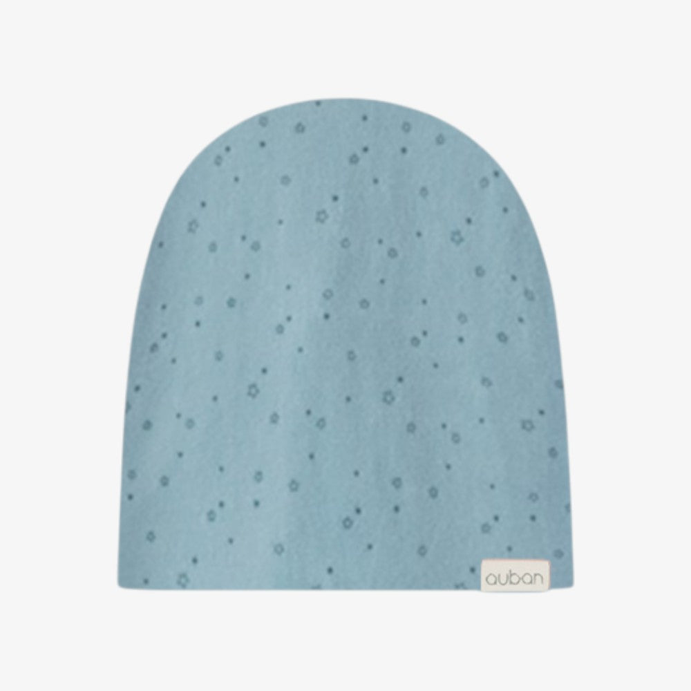 Star Print Hat - Blue