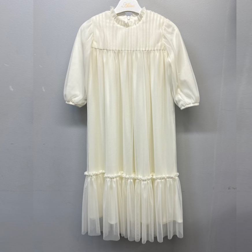 Alitsa Tulle Gown - Off White
