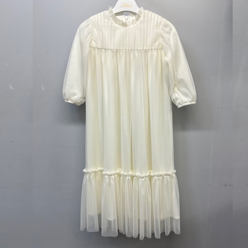 Alitsa Tulle Gown - Off White