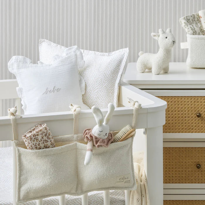 Boucle Crib Organizer - Cream