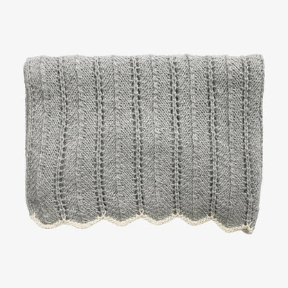 Heirloom Blanket - Silver