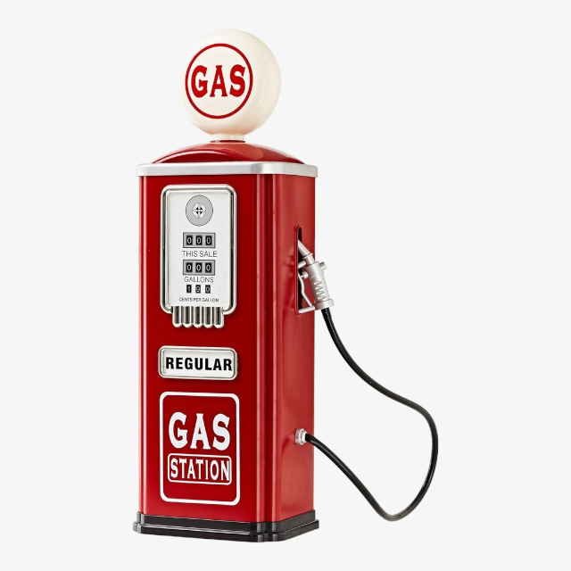 Baghera Play Gas Station Pump  - Red