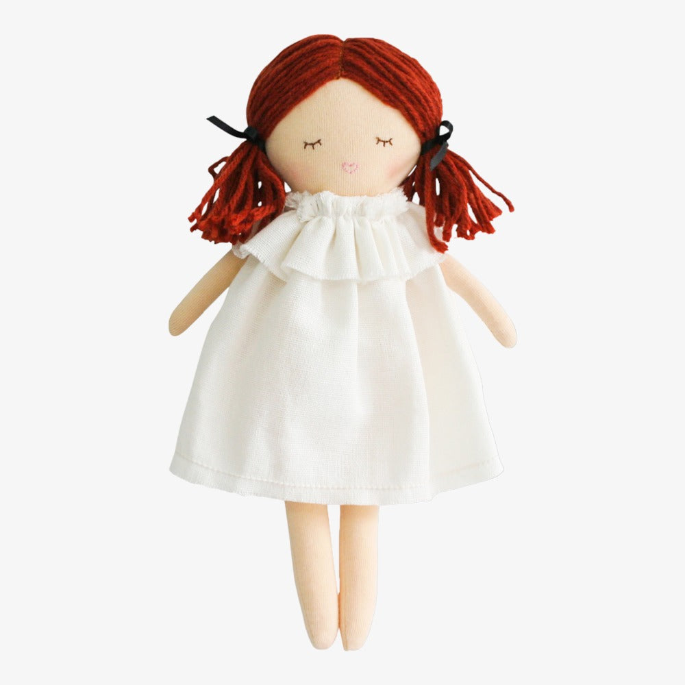 Alimrose Mini Matilda Asleep Awake Doll - Ivory