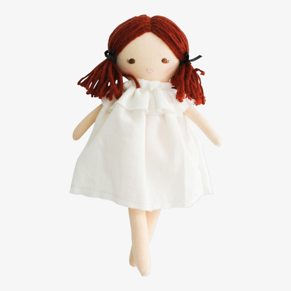 Alimrose Mini Matilda Asleep Awake Doll - Ivory