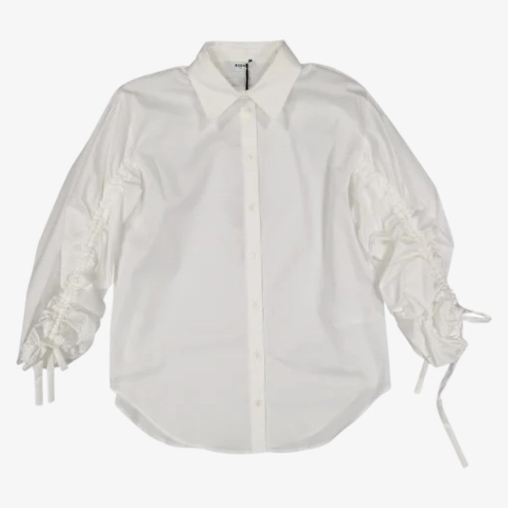 Tie Shirt - White