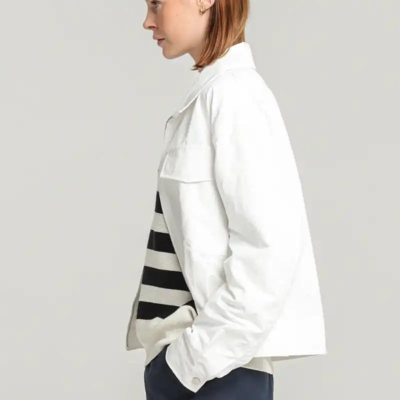 Vaffeta Jacket - Off White