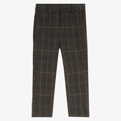 Long Pants - Olive Plaid