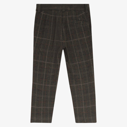 Long Pants - Olive Plaid