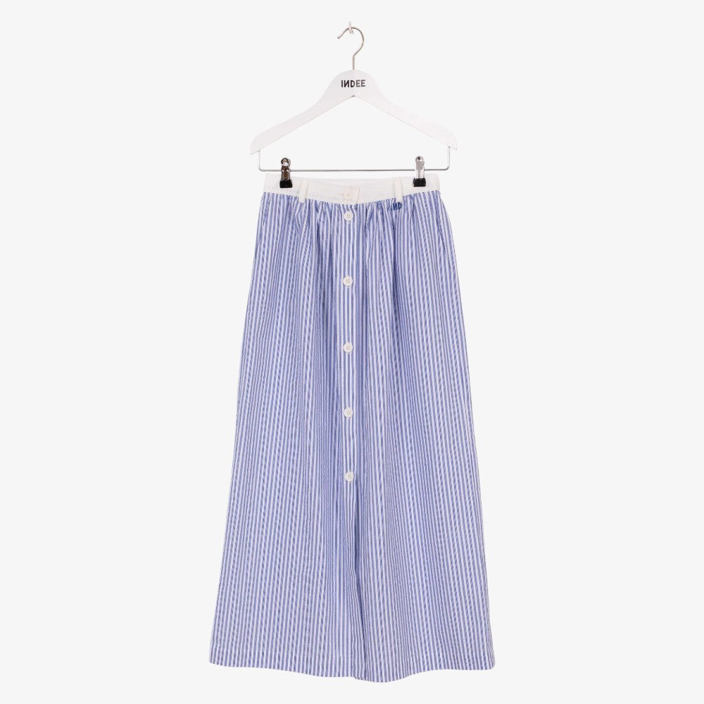 Vasco Midi Skirt - Hydra Blue