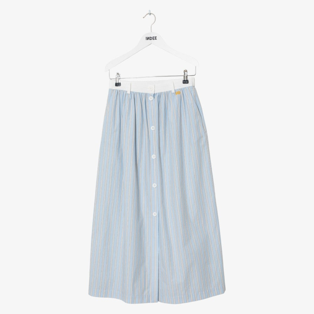 Vasco Midi Skirt - Sky Blue