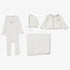 Velour Cardigan Take Me Home Set - Cream & Oat