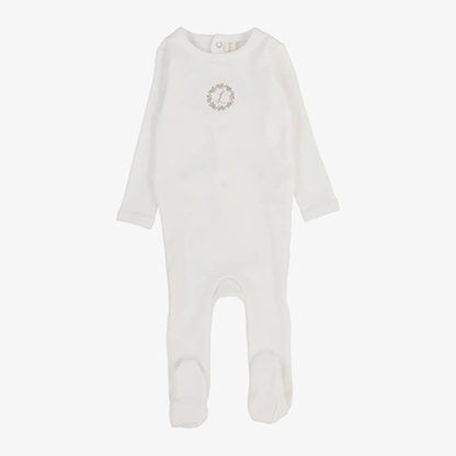 Velour Cardigan Take Me Home Set - Cream &amp; Oat
