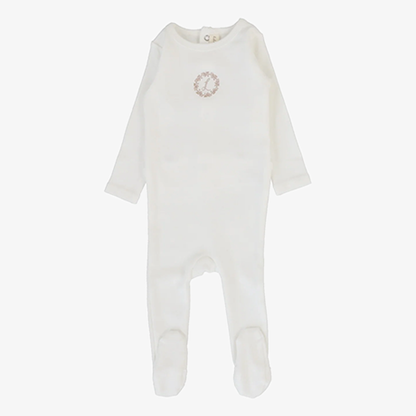 Velour Cardigan Take Me Home Set - Cream &amp; Pink