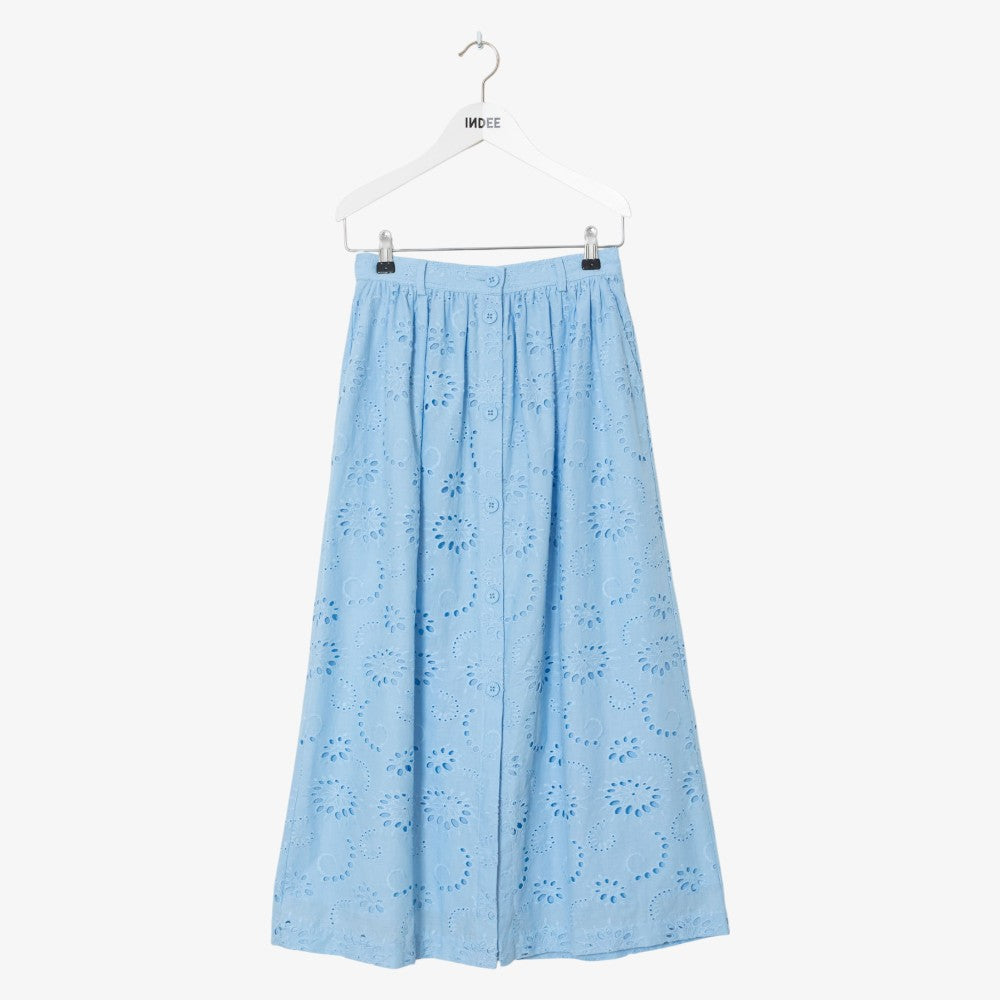 Villers Skirt - Hydra Blue