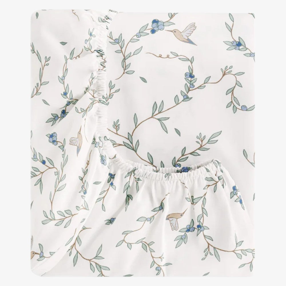 Crib Sheet - Garden Ivory
