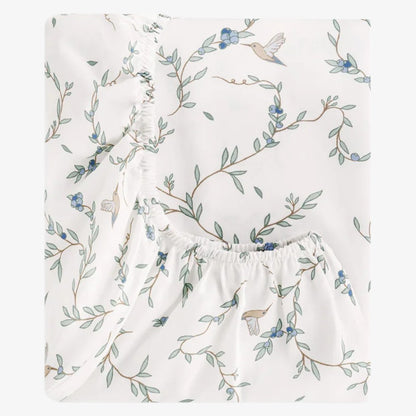 Crib Sheet - Garden Ivory