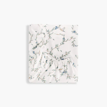 Crib Sheet - Garden Ivory