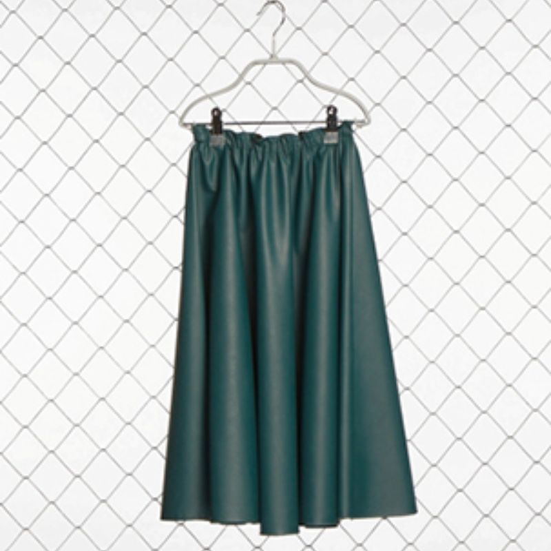 Lushy Sheer Skirt - Green