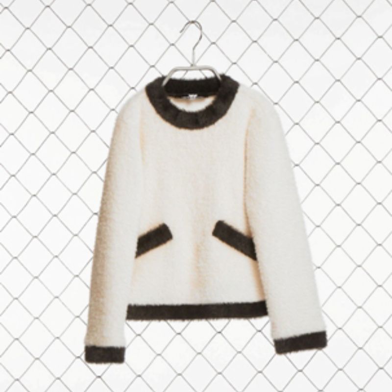 Fluffy Sue Sweater - Ivory