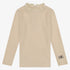 Vivienne Ruffle Sweater - Oat & Cream