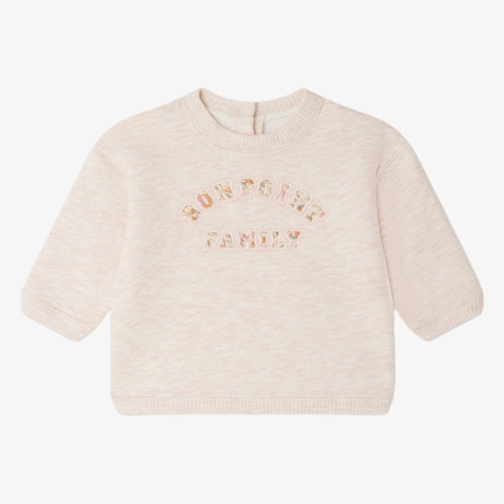 Dahlia Sweatshirt - Rose