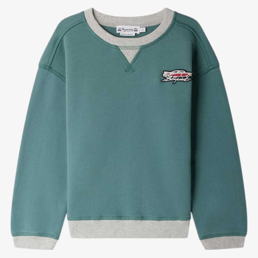 Erol Sweatshirt - Green Grey