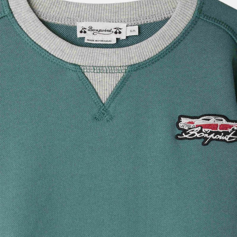 Erol Sweatshirt - Green Grey