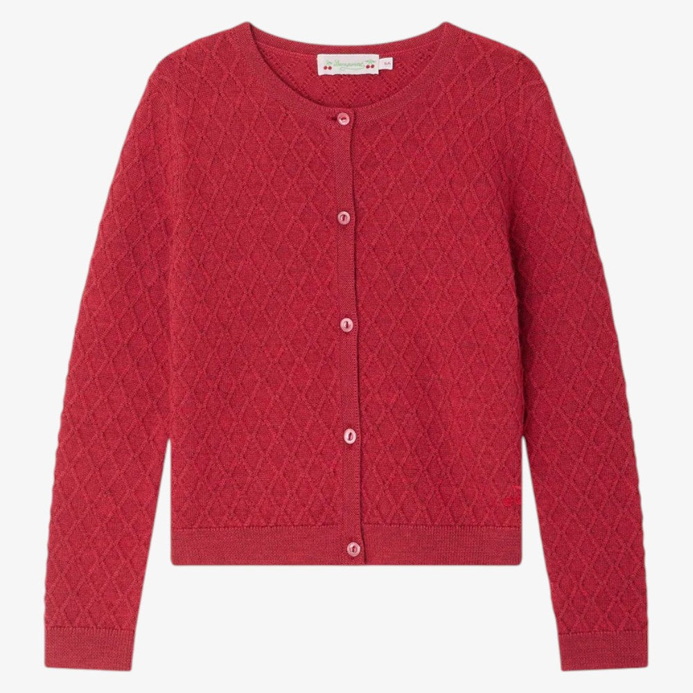 Garancie Cardigan - Cherry