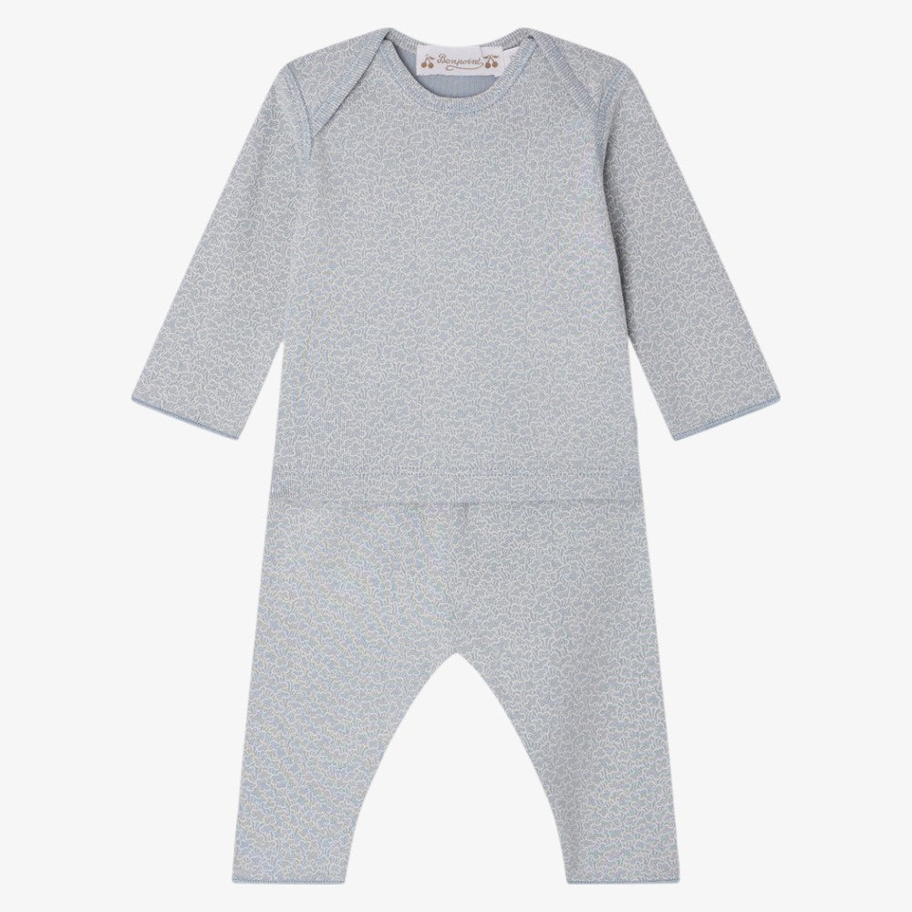Timi 2 Piece Set - Blue Grey