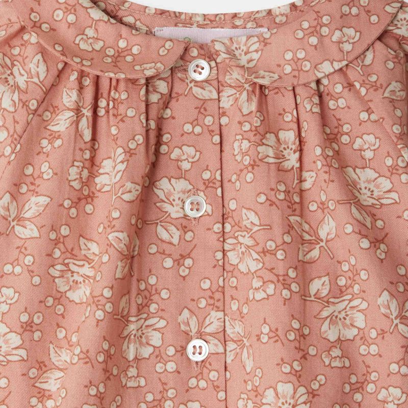 Domino Blouse - Rose