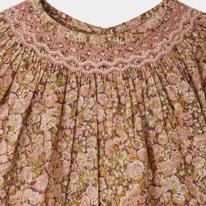 Smocked Blouse - Pink