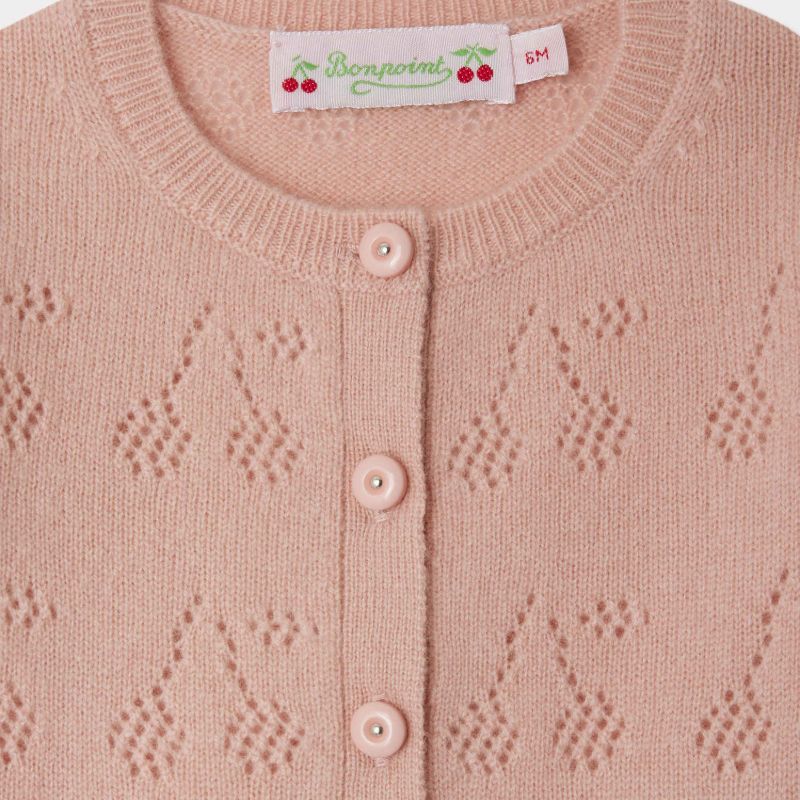 Gwenoli Cardigan - Rose