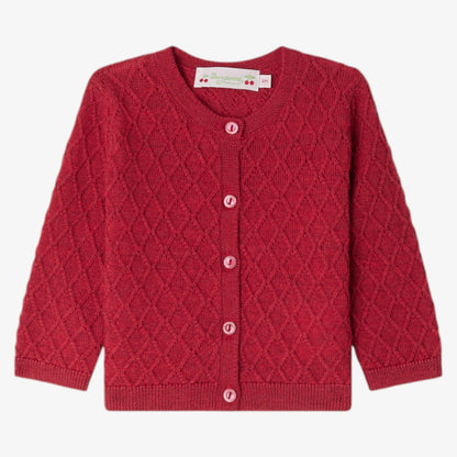 Jarancia Cardigan - Cherry