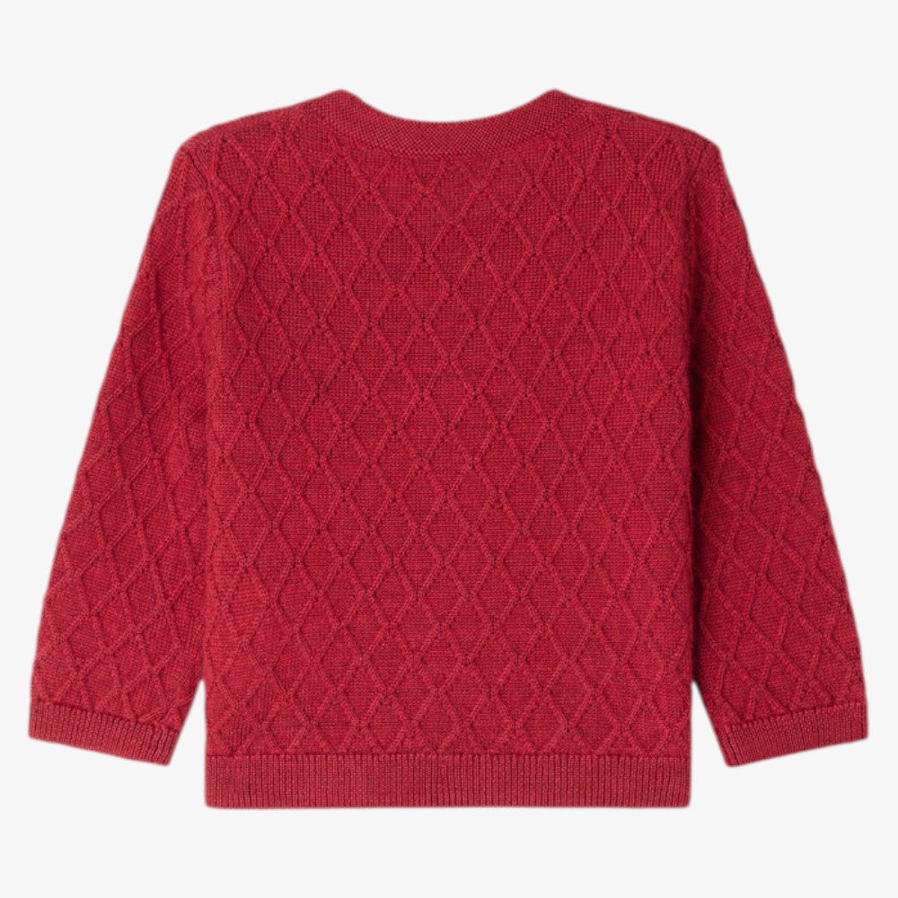Jarancia Cardigan - Cherry