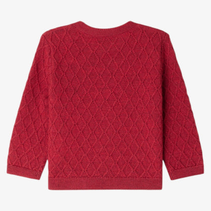 Jarancia Cardigan - Cherry