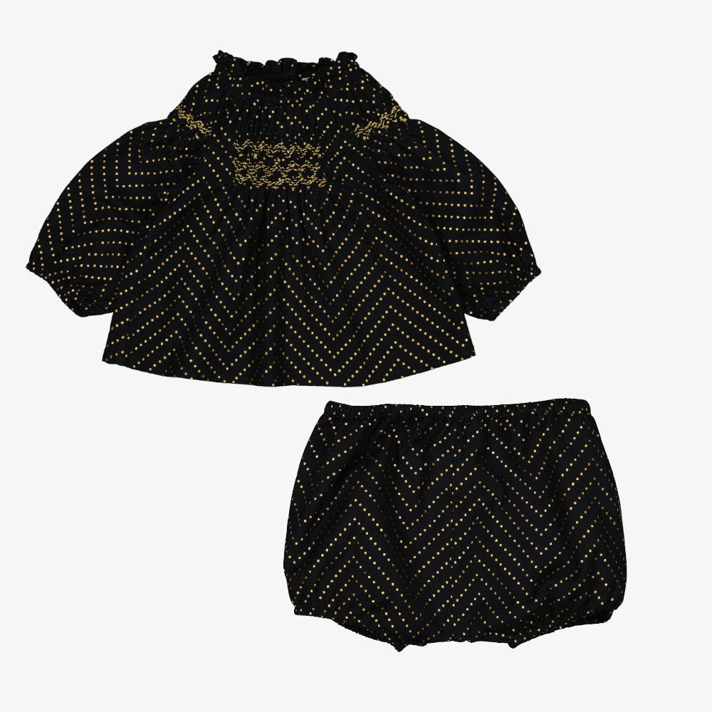 Odessa Blouse And Bloomer - Twill Gold