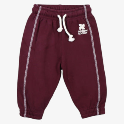 Logo Joggers - Wine