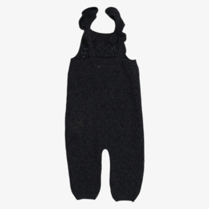 Luna Romper And Cardigan - Dark Grey