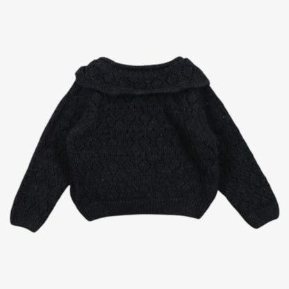 Luna Romper And Cardigan - Dark Grey