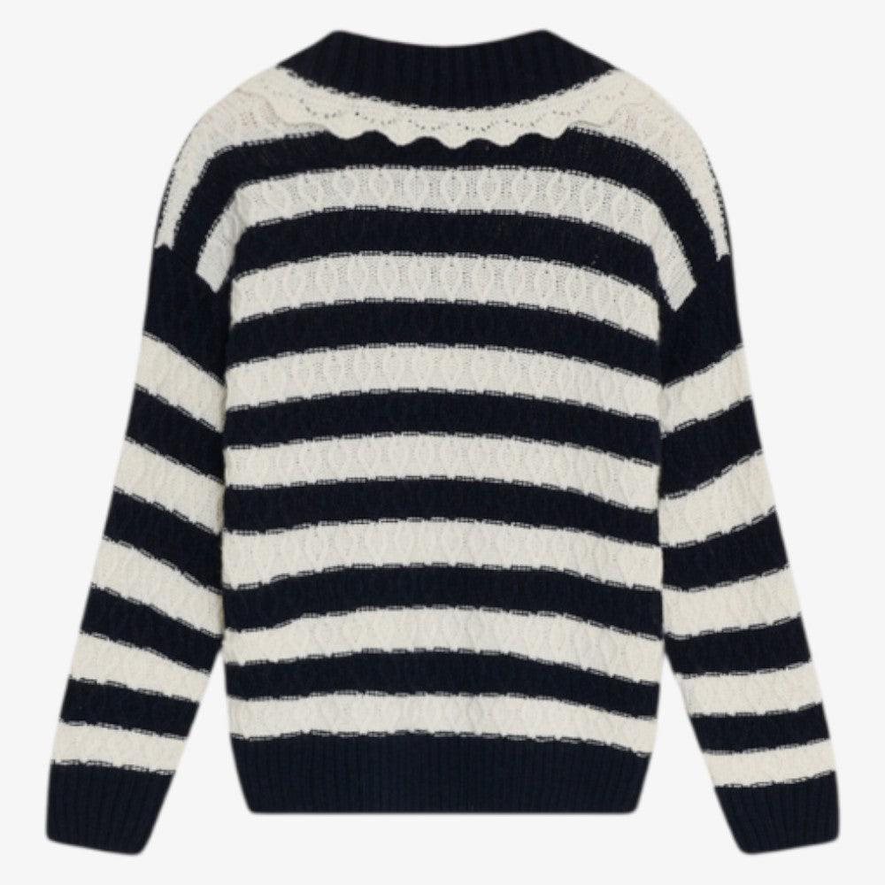 Reverie Polo Sweater - Black