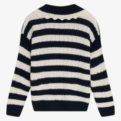 Reverie Polo Sweater - Black